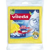 Vileda Wet Sponge Cloth - 3 pcs