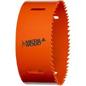 Bahco 3830-57-VIP, Enkelt, Bor, Metall, Plast, Rustfritt stål, Stål, Tre, Oransje, Koboltstål, Bimetall