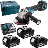 Makita Szlifierka kątowa batteri 18V 3x5,0Ah DGA513RT3J