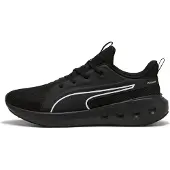 Puma SOFTRIDE Carson Running Shoes, Shoes, Black/Black/White, 46