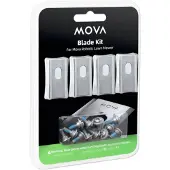 MOVA MBKM10, Skjæreblad til gressklipper, , Mova 1000, Mova 600, Sort, Grønn, Metallisk, Hvit, 160 mm, 120 mm