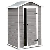 Keter HOUSE HAGEHAGE 4x3 GRÅ/HVIT 128 x 94 x 196cm