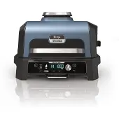 Ninja Woodfire Pro Connect XL elektrisk BBQ-grill og røyker i Blå | OG901EU | va SharkNinja