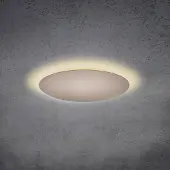 ESCALE Blade LED-vegglampe, taupe, Ø 59 cm
