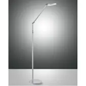 FABAS LUCE LED-gulvlampe Regina, 1 lyskilde, aluminium