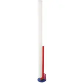 Kdln LED-gulvlampe Model T, flerfarget, høyde 185 cm, dimmer