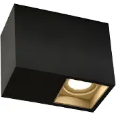 Wever & Ducre LED-downlight Plano 1.0 svart/beige 927 dimbar