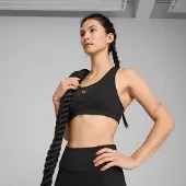 Puma 4KEEPS Bra Women, Clothing, Black/Small, XXS