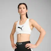 Puma 4KEEPS Bra Women, Clothing, White/Big, XXS