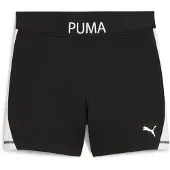 Puma STRONG High-Waisted 4" Short Tights Women, Fitness, Black, L