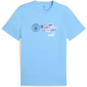 Puma Manchester City ftblNRGY Tee Men, Sport, Light Blue, S
