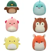 Squishmallows W21 Fuzz-a-mallows 30 Cm Bamse Assortert