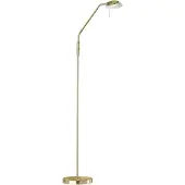 Fischer & Honsel Leuchten LED-gulvlampe Pool, messingfarget, høyde 160 cm, metall, CCT