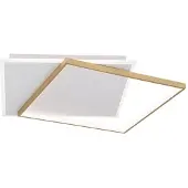 Orion LED-taklampe Emanuel, hvit/gull