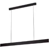 Orion Carrara LED-hengelampe, svart, høydejusterbar, CCT