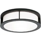 Orion Henry utendørs vegglampe, Ø 30 cm antrasitt