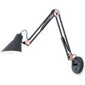 Orion Vegglampe for ungkarer med fjærbalanser og bryter