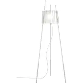 Kdln Gulvlampe Tyla, hvit, høyde 165 cm, dimmer