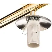 Domiluce Taklampe Linea, gull, 1 lyskilde