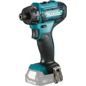 Makita DF033DZ, Boremaskin med pistolgrep, Nøkkelløs, 1700 RPM, 2,1 cm, 1 cm, 30 Nm