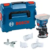 Bosch GKF 18V-8, Svart, Blå, 30000 rpm, 6, 6.35 (1/4\"), 8 (5/16\"), 10000 rpm, 95 dB, 87 dB - SOLO