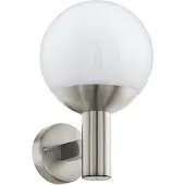 Eglo NISIA-Z outdoor wall lamp stainless steel/white