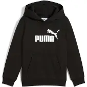Puma ESS No. 1 Logo Fleece Hoodie Kids, Clothing, Black, 6-7Y