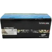 Lexmark Tonerkassett sort 6.000 sider return