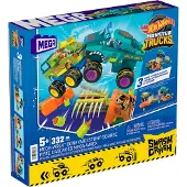 Mattel Hot Wheels Monster Trucks -Wrex Bone Crash Stunt Track Construction Toy