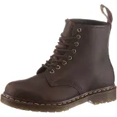Dr. Martens for man. 11822203 1460 Crazy Horse leather boots brown (45), Flat, 1 to 3 cm, Laces, Casual