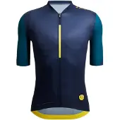 Santini Allez Le Maillot Jaune Kort Ermet Trøye