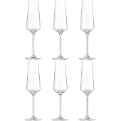 Leonardo Puccini, Champagneglass (fløyte), 280 ml, Glass, Gjennomsiktig, Klar, CE