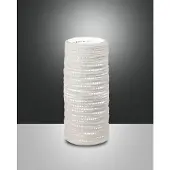 FABAS LUCE Bordlampe Marbella av keramikk, høyde 25 cm