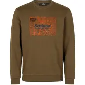 Seeland Pulse Sweatshirt Men Dark Olive Melange 2XL