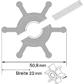 Johnson Pump Impeller 189-091026b1
