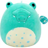 Squishmallows Kosedyr - 40 cm - Tortuga Alligator - - OneSize - Kosedyr