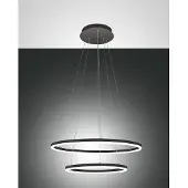 FABAS LUCE LED-pendellampe Giotto, 2 lyskilder, svart