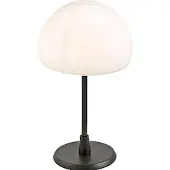FABAS LUCE Bordlampe Gaia med berøringsdimmer, svart