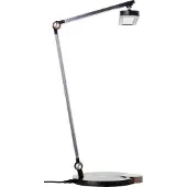 Brilliant LED-skrivebordslampe Officehero, CCT, svart