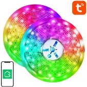 Gosund Smart WiFi RGB LED-lysstripe SL3 (2x5m), Tuya