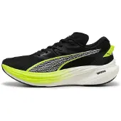 Puma Deviate NITRO 3 Running Shoes Men, Shoes, Black/Yellow Alert, 42