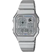 Casio A130 34.0mm 3atm Quartz Digital Klokke