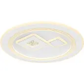 Globo LED-taklampe Valeria, CCT-funksjon, rund