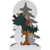 Star Trading LED-dekobelysning Forest Friends is- og vaskebjørn