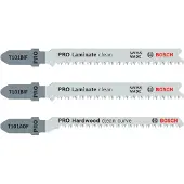 Bosch 3-delers stikksagblad-sett T 101 BIF (2x), T 101 AOF