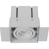 Lucide Innfellingsspot Trimless, 1 lyskilde, hvit