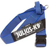 Julius-K9 K9 C&G IDC Bæltesele, str.: 1, blå, brystmål 63-81 cm