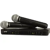 Shure BLX288/PG58-T11 Dual Handheld Wireless Microphone System