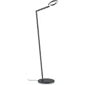 Knapstein LED-gulvlampe Tessa-S, svart, CCT, gestkontroll