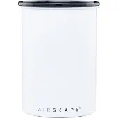 Airscape aromabeholder i rustfritt stål, mellomstor, matt hvit